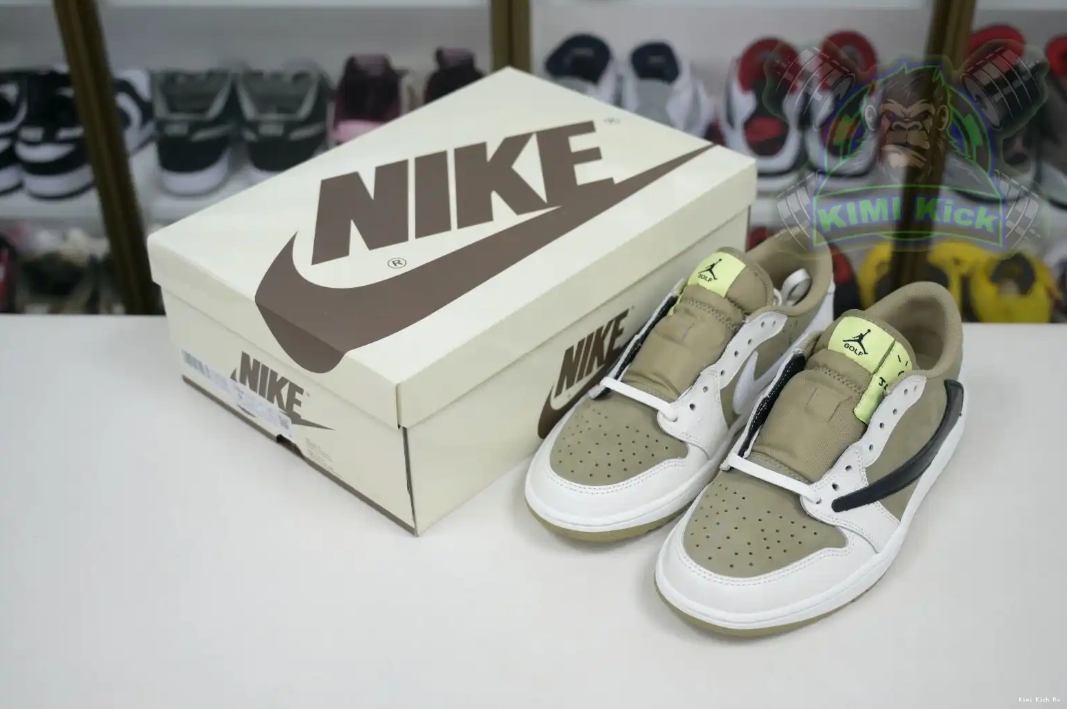  Jordan x Travis 1 Kimikick Scott Low 6.0 Air Golf 0606